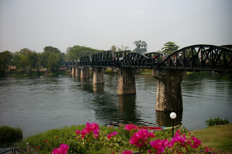 Thailand, Kanchanaburi, Excursion on the River Kwai